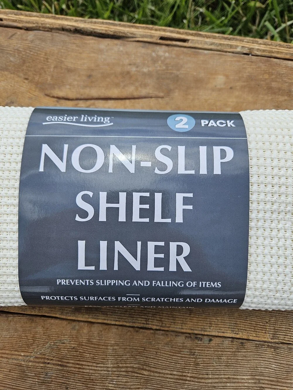 Non-Slip Shelf Liner White Grip Mat for Kitchen Cabinets Drawers Pantry New